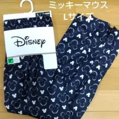 L ミッキーマウス 新品 メンズ ステテコ 7分丈