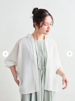 LOUNIE ルーニィソフトオーバーシルエットシャツのサムネイル