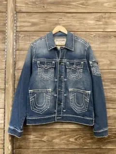 True Religion デニムジャケット 2025年最新】TRUE RELIGION メンズ Gジャン・デニムジャケットの