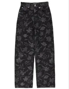 Ameri FIORE PRINT DENIM PANTSのサムネイル