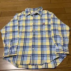 MIKI HOUSE チェック柄長袖シャツ 120