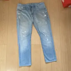 ジースターロー　ライトブルー スキニーデニム