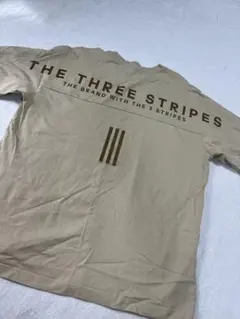 adidas ベージュ 長袖Tシャツ L
