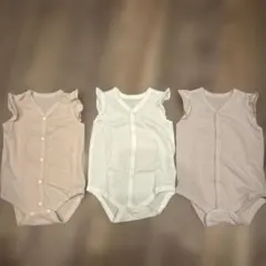 ベビー　ロンパース　肌着　60 3枚まとめ売り