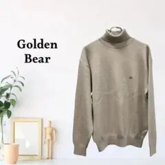 zk710【L】Golden Bear ニット/セーター タートルネック 長袖のサムネイル