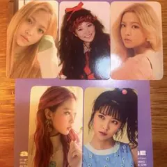 red velvet タレントカード