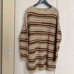 【良品美品　ZARA】テクスチャー素材セーター