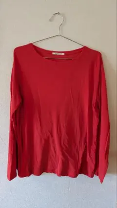 PUAL CE CIN コットンシアークルーネックカットソー