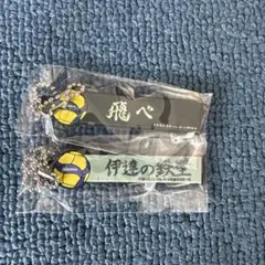ハイキュー‼︎バレーボール ストラップ 2個セット　烏野、伊達