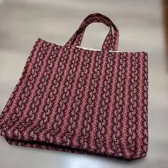 ハンドメイド リバーシブルトートバッグ