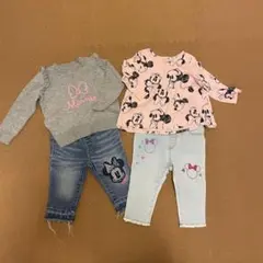 冬物値下げ中　baby GAP トップス&ボトムス　ディズニー　ミニーマウス