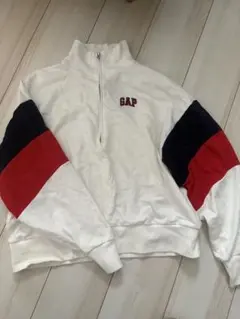 GAP ハーフジップスウェット