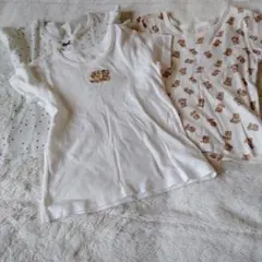 女の子　まとめ売り3点　くま　Tシャツ　西松屋　120