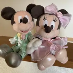 ミッキー ミニー ウェディング ぬいぐるみ