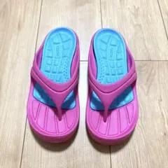 IGNIO ビーチサンダル ピンク/水色22-22.5cmのサムネイル