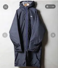 【FILA GOLF】 裏ボアベンチコート ネイビー