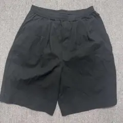 ショートパンツ ハーフパンツ 黒 ポケット付き