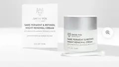 SNOW FOX SKINCARE SAKEナイトクリーム50ｇ