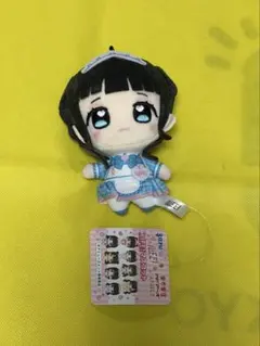 【タグ付き美品】iLiFE! あいす メイド衣装 ぬいぐるみマスコット プライズ iLiFE! アイライフ マスコット ぬいぐるみ iLiFE メイド姿 虹羽みに