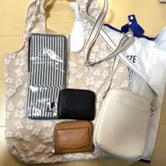 新品未使用品 ショルダーバッグ 財布など6点セット