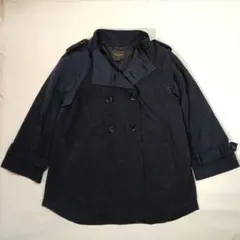 Demi-Luxe BEAMS ショートトレンチコート ブラック 38　Mサイズ