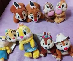 ディズニーリゾート フラッフィープラッシー ぬいぐるみ チップと
