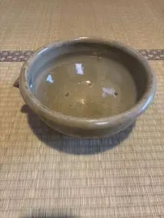 陶器製丸型ボウル 片口
