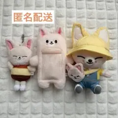 StrayKids スキズ　フォクシニー　アイエン　ぬいぐるみ　トレカ　セット straykids スキズ アイエン トレカケース ぬいぐるみ - メルカリ