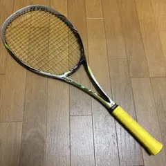 初心者〜中級者向け　グリーン×ブラック　ソフトテニスラケット