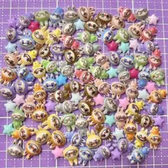 ラブブ お顔 全身 星 ミックス ネイルパーツ 100個以上 まとめ売り