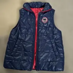 ネイビー/レッド ベスト 100cm~