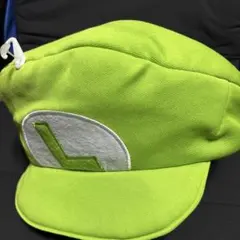 バンダイ スーパーマリオ ルイージ 帽子 キャップ 新品タグ付き