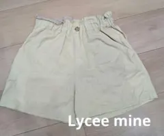 Lycée mine. ショートパンツ ベージュ Mサイズ