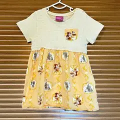 ディズニープリンセス ベル 半袖ワンピース 90.