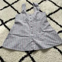 GU ストライプビスチェ