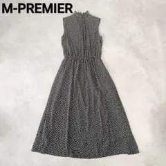 M-premier BLACK ノースリーブ ティアードワンピース - メルカリ