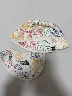 THE NORTH FACE 動物柄 スタイ・帽子セット