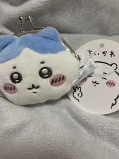 ちいかわ　ミニがま口ポーチ　ハチワレ