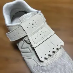 New Balance 996 タッセル付き　ベルクロスニーカー ベージュ　20