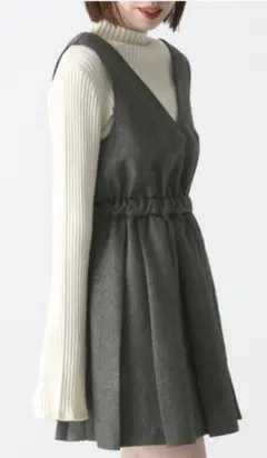 【Heather】プリーツミニジャンスカ