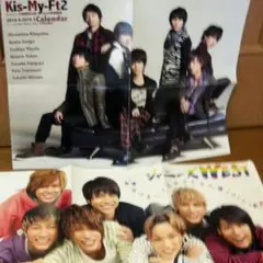 ジャニーズWEST、Kis-my-ft2、ジャニーズJrのポスター