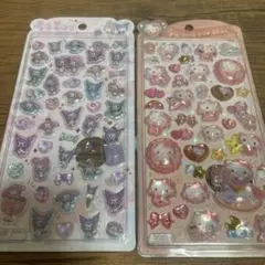 【正規品】うるちゅるPOPシール　マイメロクロミ　ベビーキティ2点セット