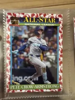 【Pete Crow-Armstrong】鯉パラ　Topps 2025