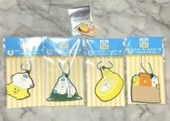 んぽちゃむエンタメくじ　ラバーキーホルダー賞　4点セット＋ステッカー付き