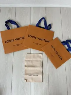 LOUIS VUITTON ショップ袋 3枚　他 ショッパー ルイヴィトン