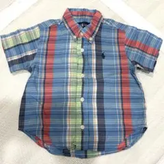 ラルフローレン チェックシャツ RALPH LAUREN 80 ベビー