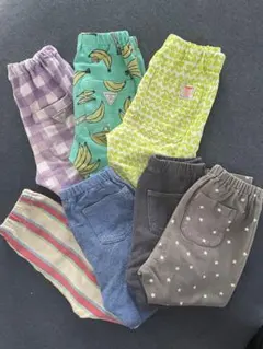 保育園着　レギンスパンツ　90サイズ　7点まとめ売り