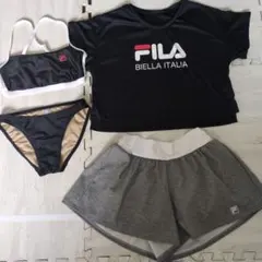 ♪美品♪FILA　水着　4点セット　S　7号