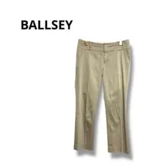【ボールジィ】スラックス　パンツ　シンプル　カジュアル　ベージュ　36