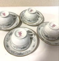 ノリタケ　ノーブル2600 カップ＆ソーサー　4客セット